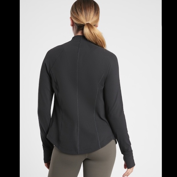 Athleta Jackets & Coats Nwt Athleta Salutation Jacket Black Poshmark